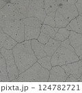 Gray Concrete Texture with Fine Cracks and Dots 124782721