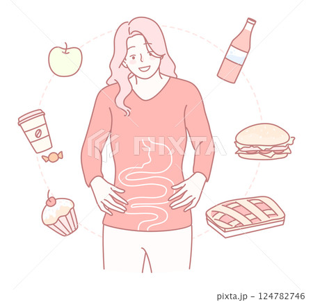 Exploring the Complex Process of Digestion The Impact of Food Choices on Gut Health 124782746