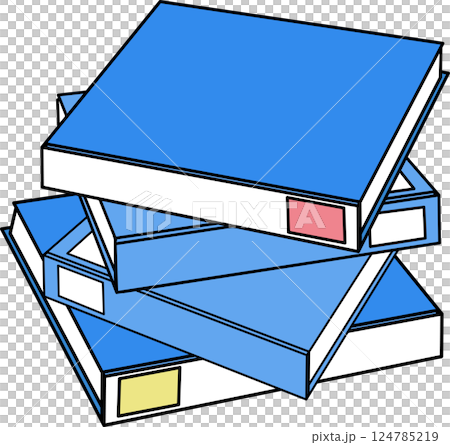 一堆文件圖標 124785219