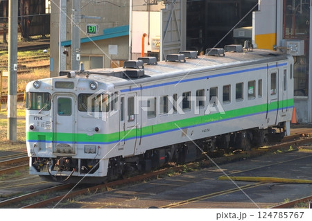 函館運転所にて留置中の函館本線キハ40 124785767
