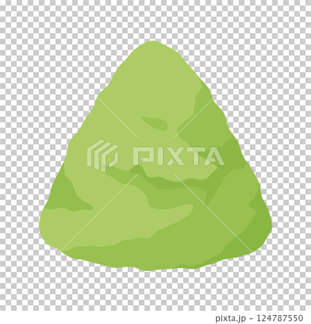 すりおろした山葵のイラスト すりおろした山葵のイラスト 124787550