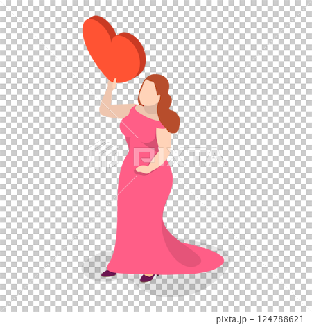 3D Isometric Flat Illustration of Client Feedback. Item 1 3D Isometric Flat Illustration of Client Feedback. Item 1 124788621