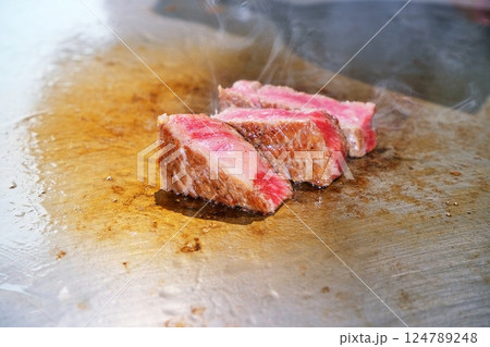 カットステーキ カットステーキ 124789248