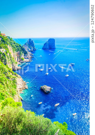 Capri island, Italy 124790602