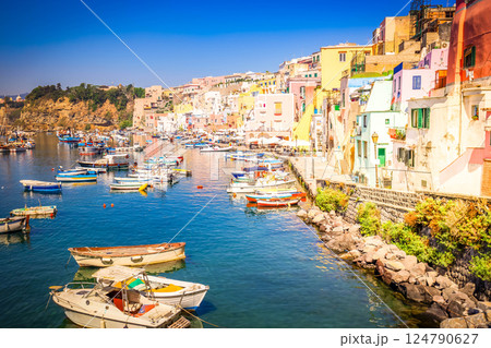 Procida island, Italy Procida island, Italy 124790627