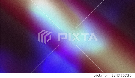 Abstract Gradient Film Grain Texture with Rich Orange and Black Tones Background. Colorful Abstract Soft Gradient Noise Texture In Warm Cool Green-Yellow Hues Background. Noise Red-Blue Backdrop 124790730