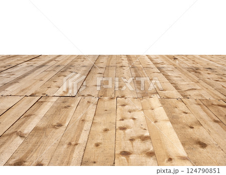 white empty copy space and wooden floor decoration for background. 124790851