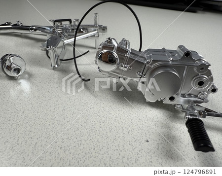 大型プラモデルを作ろう オートバイ 大型プラモデルを作ろう オートバイ 124796891