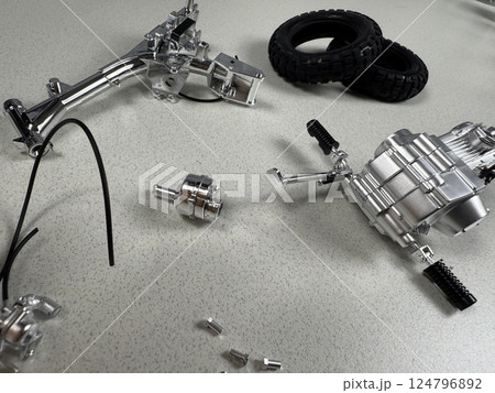 大型プラモデルを作ろう オートバイ 大型プラモデルを作ろう オートバイ 124796892