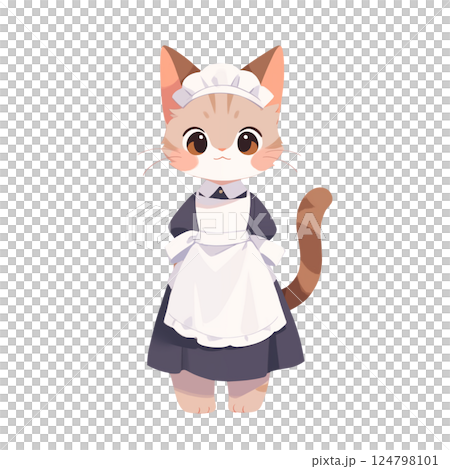 メイドな猫 メイドな猫 124798101