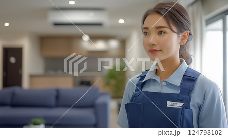 ハウスキーパーの女性 ハウスキーパーの女性 124798102