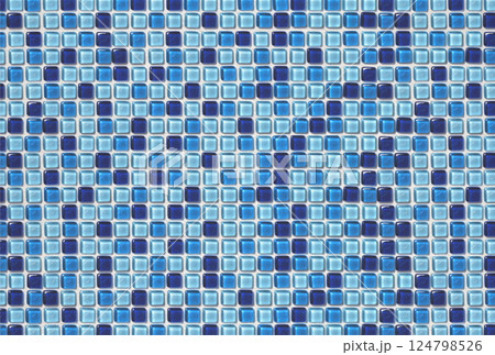 ガラスのモザイクタイルの背景テクスチャー ガラスのモザイクタイルの背景テクスチャー 124798526