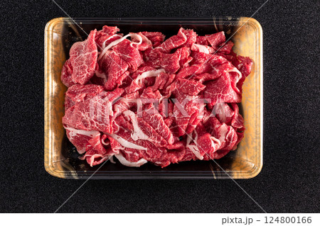 国産黒毛和牛　切り落とし肉 124800166