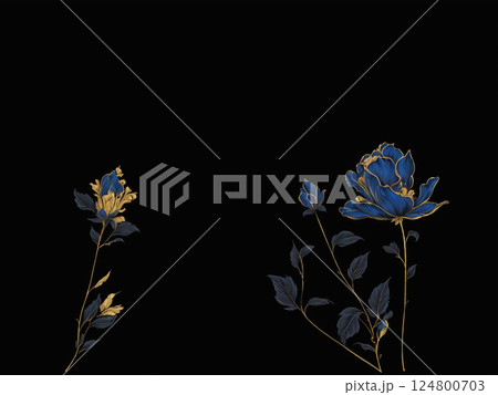 異世界に咲く妖艶な花 AI生成素材 異世界に咲く妖艶な花 AI生成素材 124800703