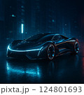未来のスーパーカー 124801693