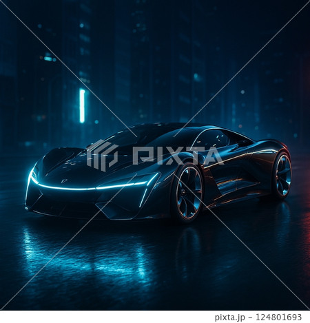 未来のスーパーカー 未来のスーパーカー 124801693