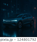 未来的な乗用車 124801792