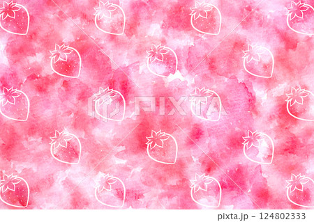 苺の背景 苺の背景 124802333