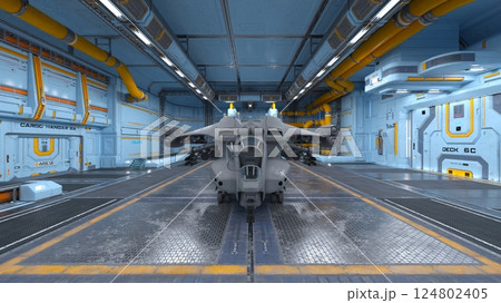 宇宙船格納庫 124802405