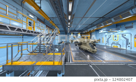 宇宙船格納庫 宇宙船格納庫 124802407