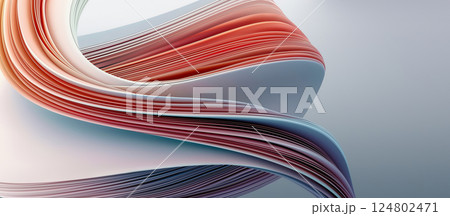 Colorful abstract design featuring flowing grey and orange shapes that create a sense of movement and depth. Captivating visual for creative projects and backgrounds. Colorful abstract design featuring flowing grey and orange shapes that create a sense of movement and depth. Captivating visual for creative projects and backgrounds. 124802471