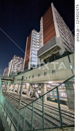地下鉄車両基地の上に立つ公共住宅3 地下鉄車両基地の上に立つ公共住宅3 124802474