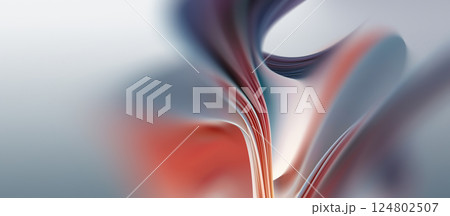 This captivating background features swirling patterns of grey and orange, blending seamlessly. 124802507