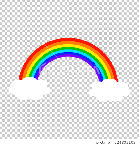虹と雲 124803105