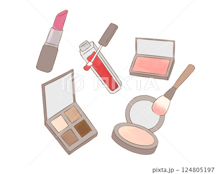 化粧品セット(文字なし) 124805197