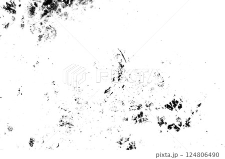 Abstract grunge black and white distressed texture background 124806490
