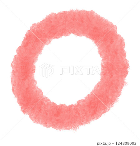 red round frame made from circles 124809002
