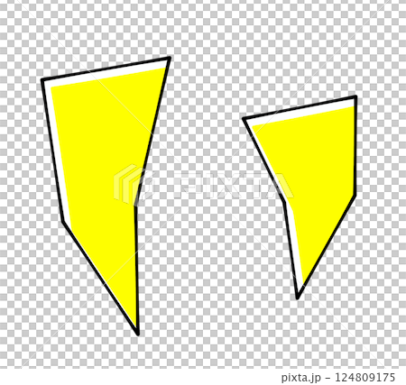 Triangular base design with solid "I" Triangular base design with solid "I" 124809175