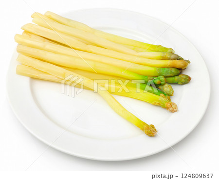 German White Asparagus German White Asparagus 124809637