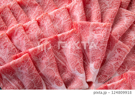 高級牛肉 124809918