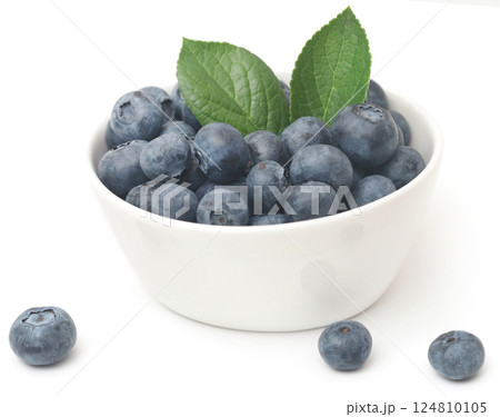 Fresh blueberries 124810105