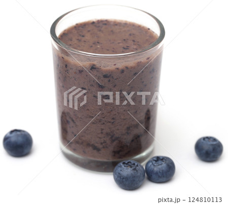 Fresh blueberries and juice Fresh blueberries and juice 124810113