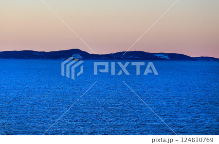 Picturesque Oslo fjord in Norway 124810769