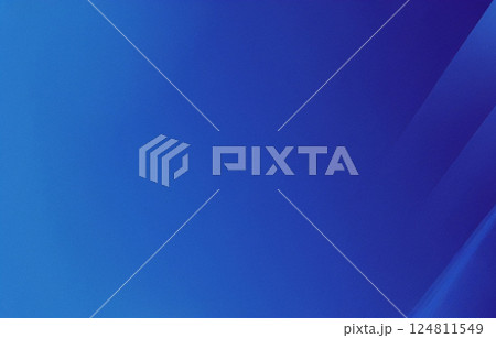 IT系ビジネスやパワポ資料の背景に使える　青の光が描く抽象的でクールな背景デザイン 124811549