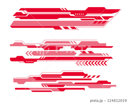 インターフェースフレーム枠セット 124812019