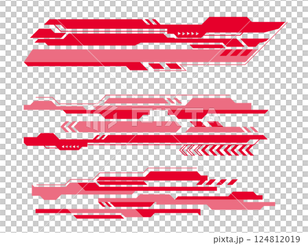 インターフェースフレーム枠セット 124812019