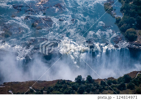 Aerial View of Victoria Falls Aerial View of Victoria Falls 124814971