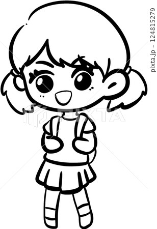 Girl Student 124815279