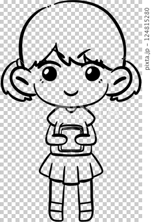 Girl Student 124815280