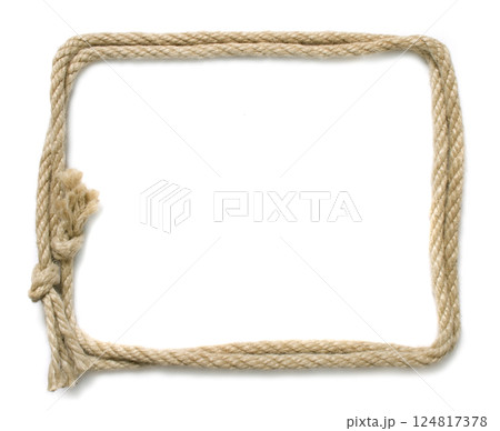 Rope frame Rope frame 124817378