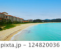 沖縄 リゾートホテルのあるビーチ 124820036