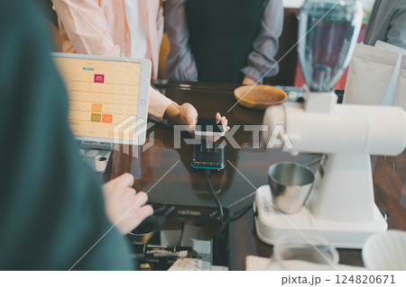 coffee shop coffee shop 124820671