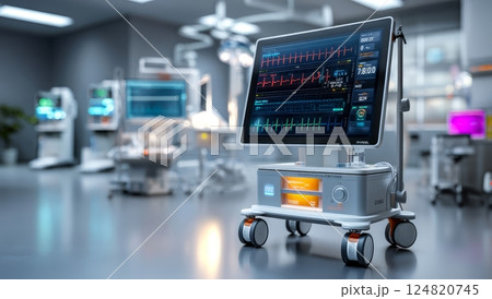 最先端医療機器による診断システム 最先端医療機器による診断システム 124820745