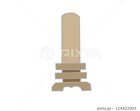 位牌のイラスト 位牌のイラスト 124822003