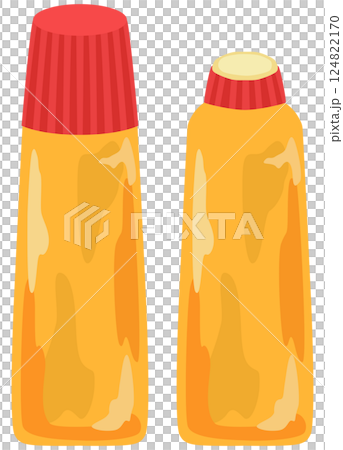 水膠開合向量素材 124822170