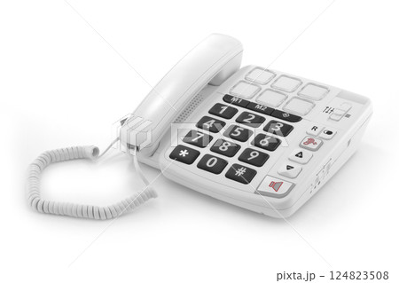 Telephone with large numbers for seniors elderly or disabled Telephone with large numbers for seniors elderly or disabled 124823508